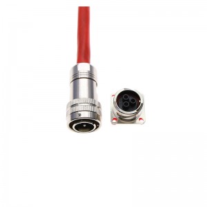 3 Pin C Series industrial bayonet circular connector