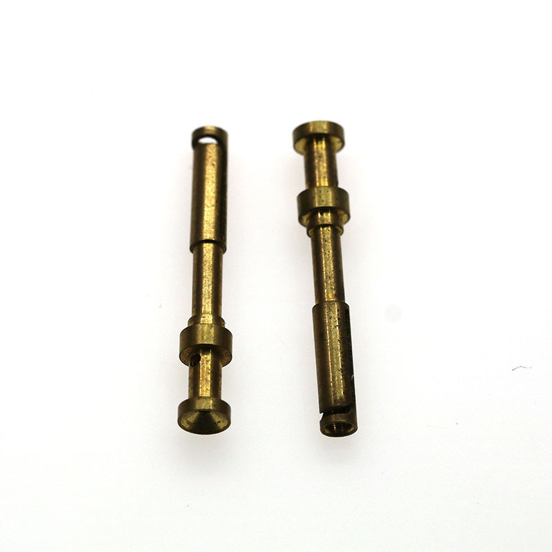 Armature spring pin and socket